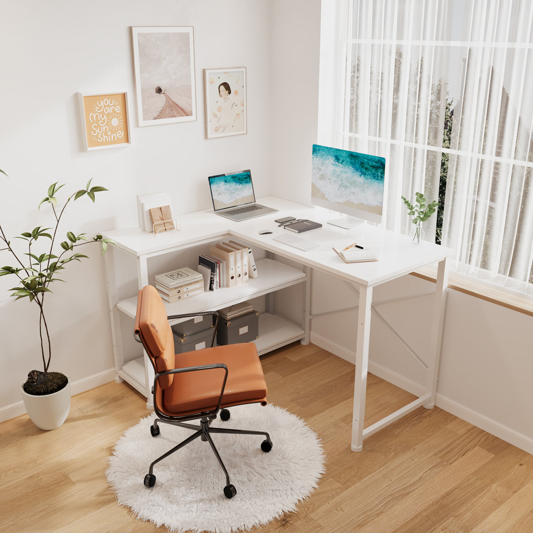 Ambus L Shape Computer Desk