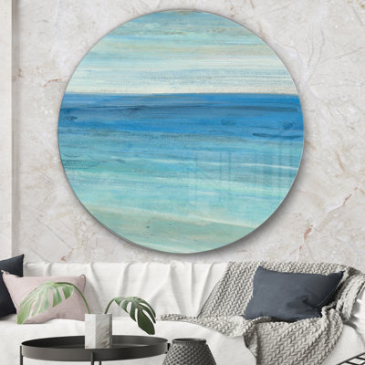 «From the Shore III», reproduction d'art sur cercle en métal