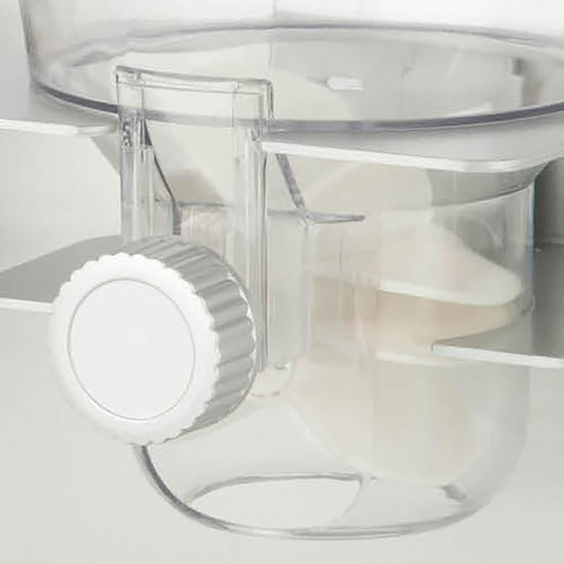 Chrome Double Commercial Cereal Dispenser with Steel Construction