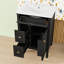 Meuble-lavabo de salle de bain avec lavabo, 2 tiroirs standard, 1 tiroir rabattable et tablette réglable-873423122