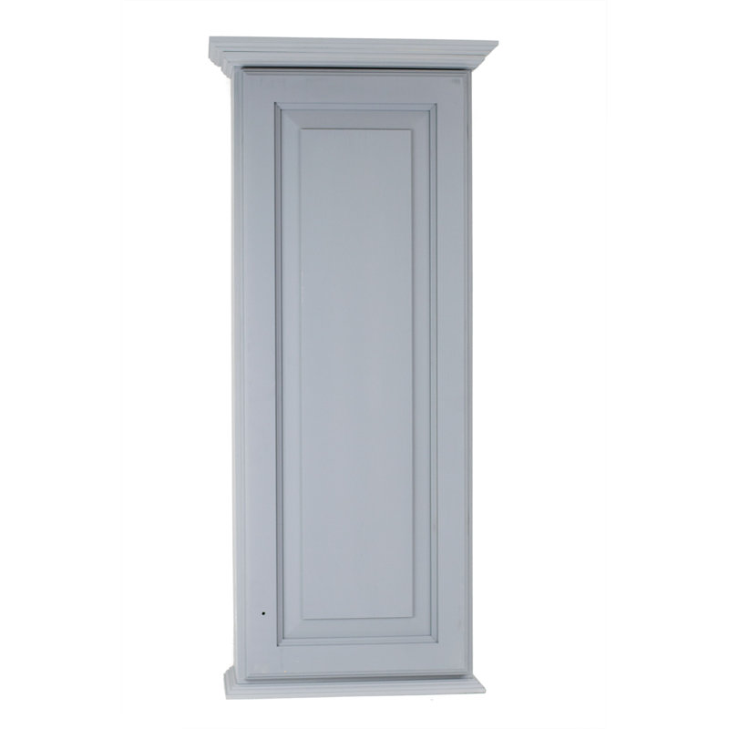 Autumn On the Wall Cabinet 31.5h x 15.5w x 4.25d, Primed, 31.5" H x 15.5" W x 4.25" D