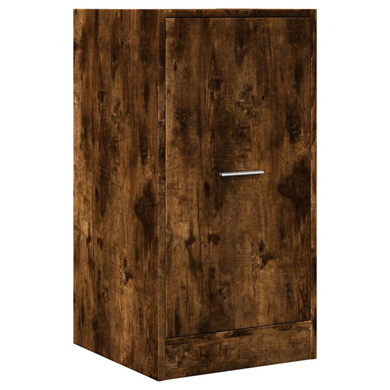 Ruca End Table, Smoked oak