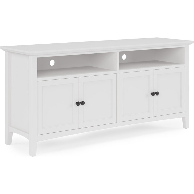 Console de divertissement Renee Grace 64 po, Chute de neige