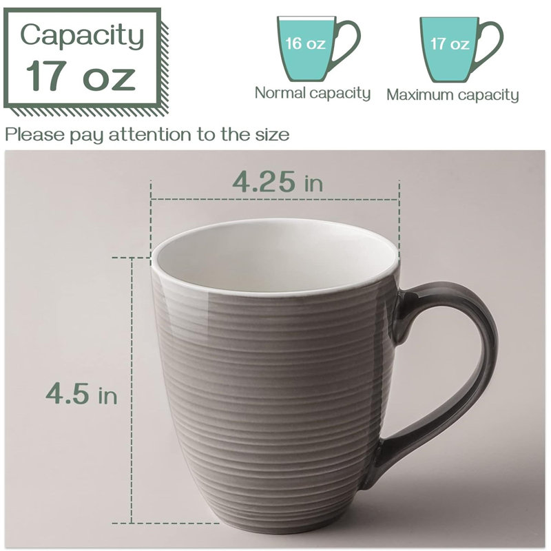 Tasse à café en céramique DOWAN, Brun