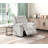 Gentle Rocking Motion Reclining Chair 1Pc Chenille Upholstery Ultra Comfort Living Room Furniture-382468067