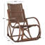 Chaise berçante d'extérieur en osier / rotin Reis-16288787