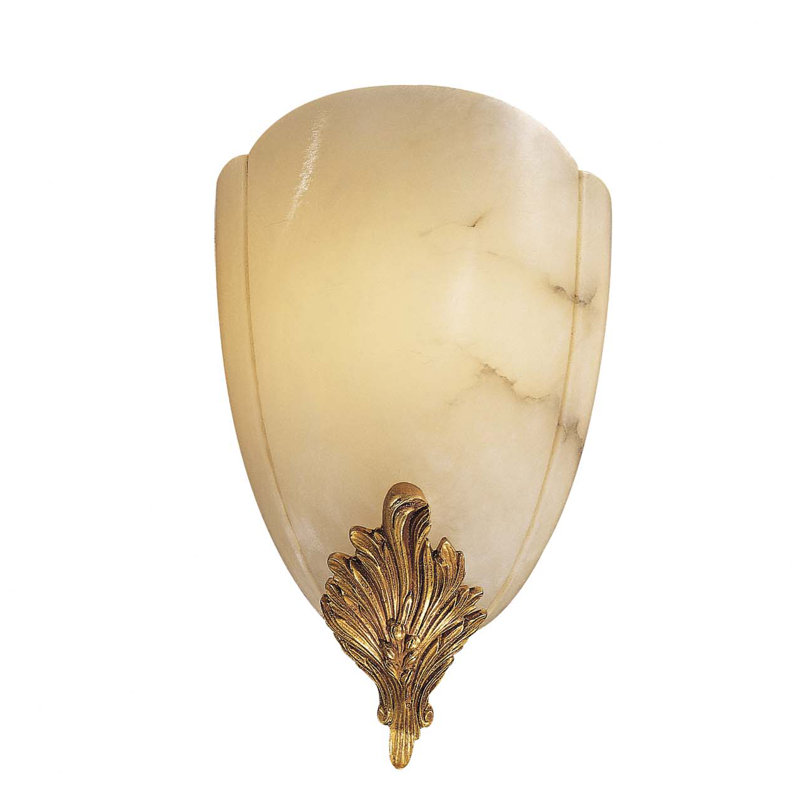 Glass Flush Mounted Sconce