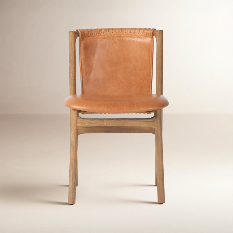 Baden Leather Upholstered Dining Chair, Lamont Nettlewood, Lamont Nettlewood
