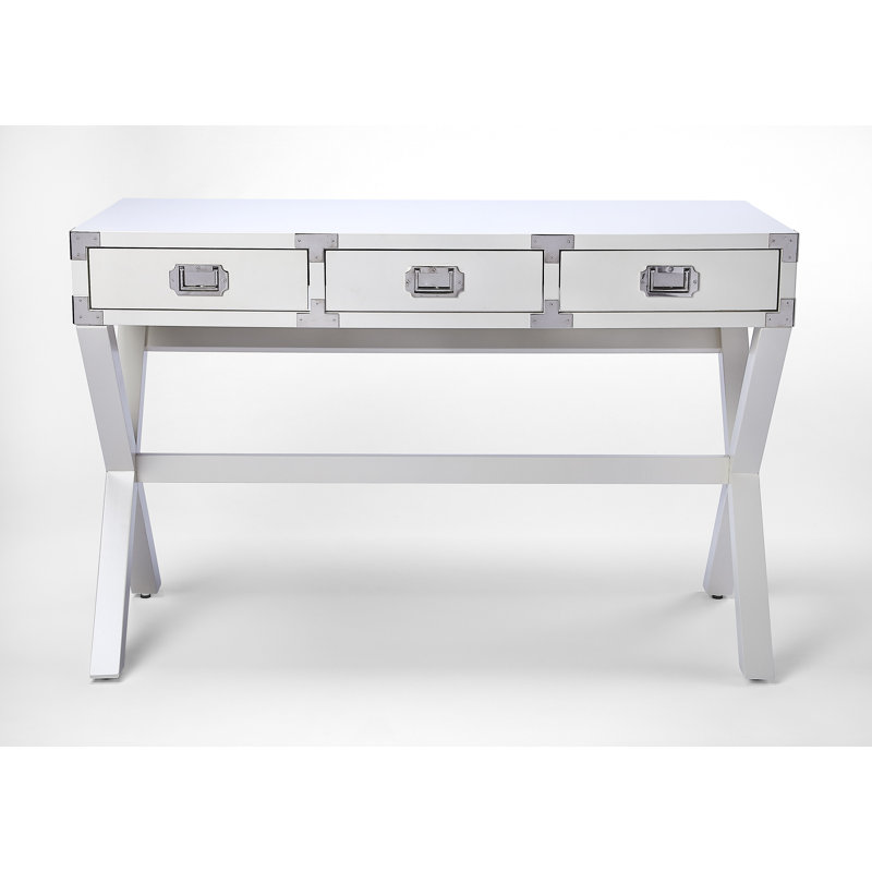 Anew Campaign Writing Desk, White