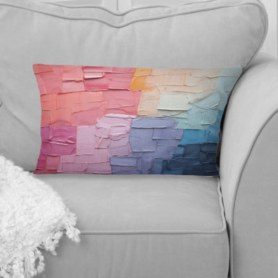 Coussin décoratif Abstract Patchwork III - Abstract Collages