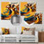 Art indien, punjabi bhangra - Art indien en métal, art mural-871785744