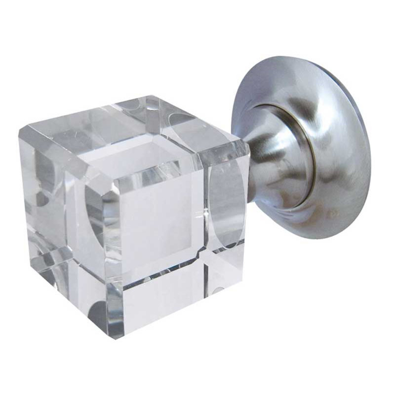 kason Double Dummy Knobset, Satin Nickel