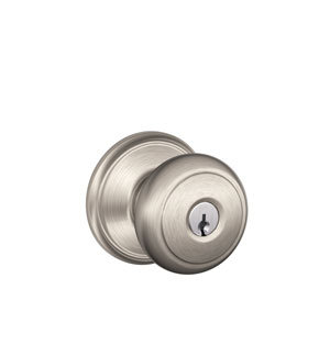 Bouton de porte à clé greenwich andover