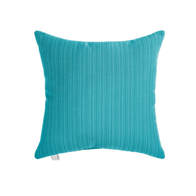 Reversible Knife Edge Square 2 Tone Jacquard Fabric Pillow With White Virgin Polyester Fiber Fill.
