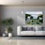  «Lake Front Carnival» par C Munro, art mural sur toile, 54 po x 40 po