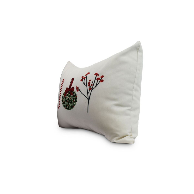  Oh joie! Housse et insert de coussin décoratif décoratif pour l'extérieur