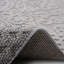 Tapis intérieur / extérieur 4 x 6 blanc / ivoire / médaillon LOOM & LUXE