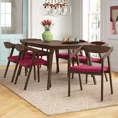 Arbnora 6 - Person Four Leg Dining Set