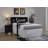 Chatmon 49-Inch Queen Bookcase Headboard Black-2022325796