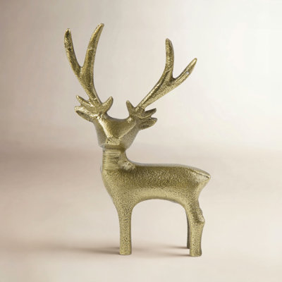 Reindeer Holiday Figurine