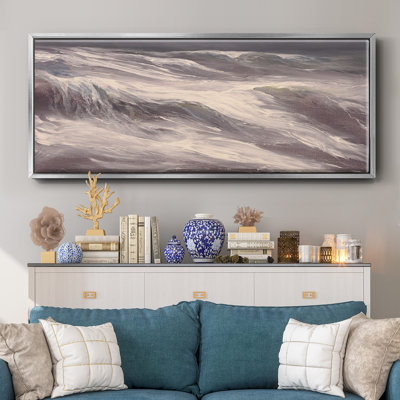 Unsettled Seas- Framed Canvas