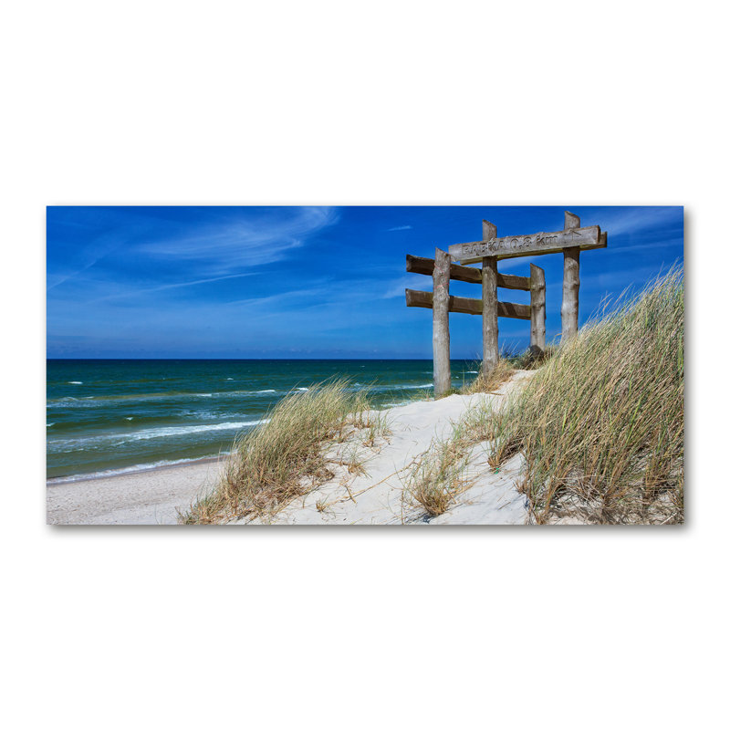 Coastal Dunes - No Frame Print on Canvas