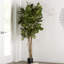 Faux Fiddle Leaf Fig Tree in Pot-165038864