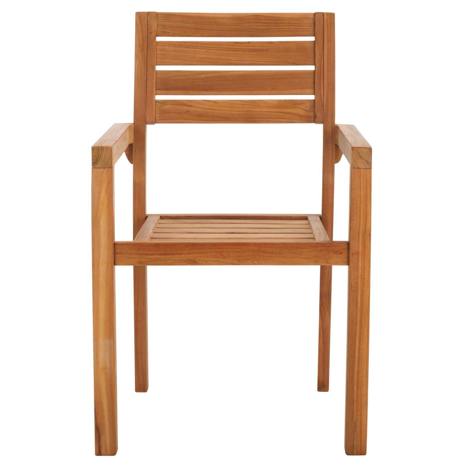 Gerrad Stackable Teak Patio Armchair