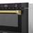 ZLINE Autograph 24 in. Built-in Microwave Drawer in Black Stainless Steel and Accents-86655806