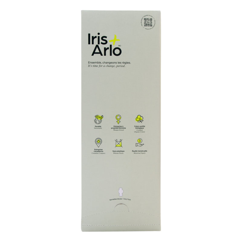 Distributeur mural en carton, Pantyliners, régulier, H 11,8 po x l 3,5 po x P 2,67 po