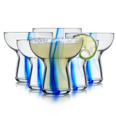 Blue Ribbon Stemless Margarita Glass