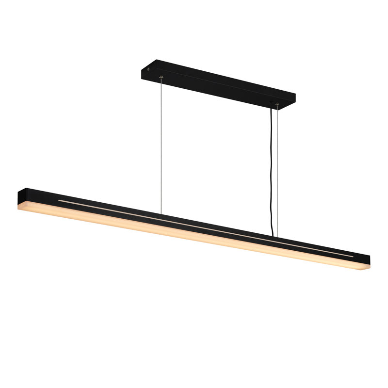 Skylar 1 - Light LED Kitchen Island Pendant, Black