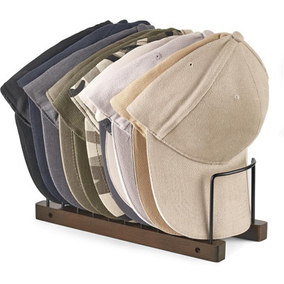 Organisateur de chapeaux pour casquettes de baseball, rangement pour 10 casquettes de baseball