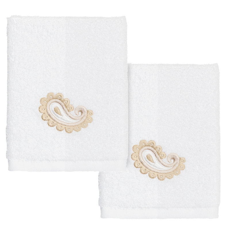  100% Turkish Cotton Washcloth, White