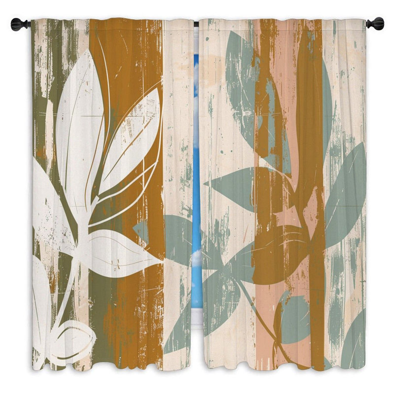 Nisbah Room Darkening Curtain Pair, 20" W x 52" L