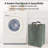 Corduroy Laundry Basket 55L-114884644
