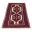 Tapis bleu foncé Royal Baluch 3 pi 1 po x 6 pi 0 po
