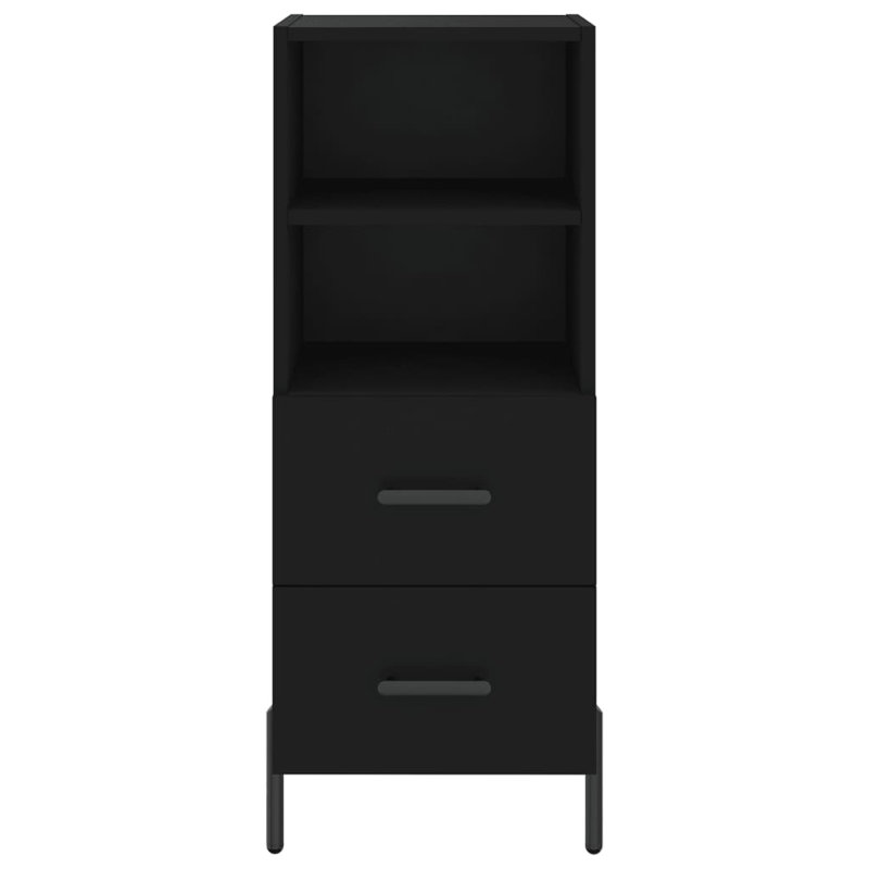 Mannuela Iron 1 - Door Standard Accent Cabinet, Black