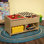 Build-N-Play Table with Checkerboard