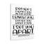 Set You Apart - Wrapped Canvas Print-775305775