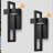 Modern LED Outdoor Wall Sconce Unique LED Wall Lighting (Set of 2)
