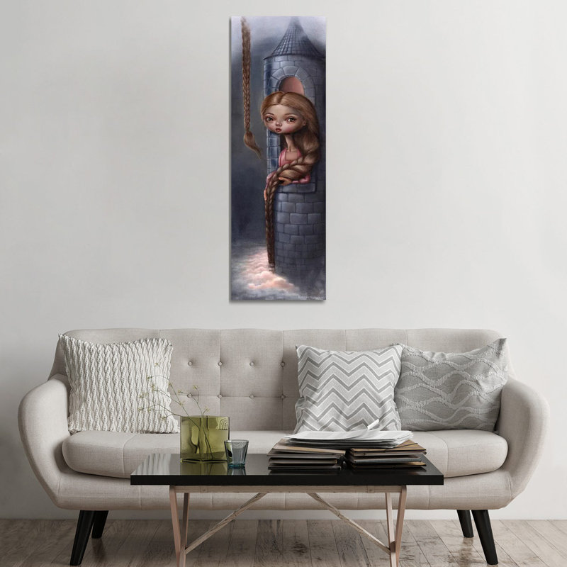 Rapunzel Babylon by Gokcen Yuksek - Wrapped Canvas Panoramic Print, 152.4 cm H x 50.8 cm W x 1.91 cm D