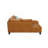 Irine Faux Leather Sectional Sofa With Ottoman