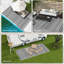 Tapis d'extérieur imperméable réversible - Tapis de camping portatif avec sac de transport