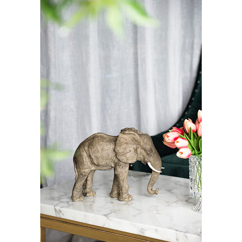 Figurine éléphant en polyrésine