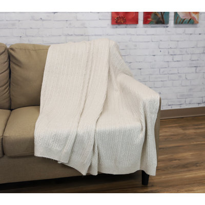 Knitted Throw Blanket