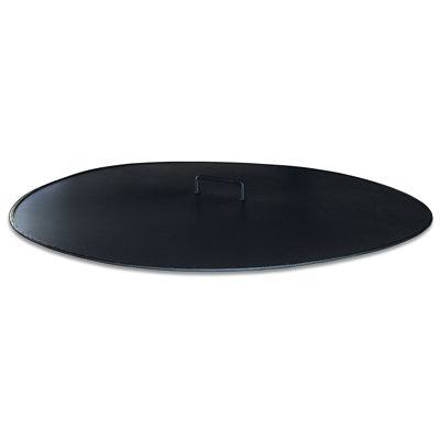 Round Galvanized Steel Fire Pit Lid