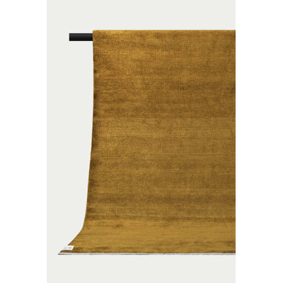Nanlop Rectangle Viscose Hand Woven Area Rug