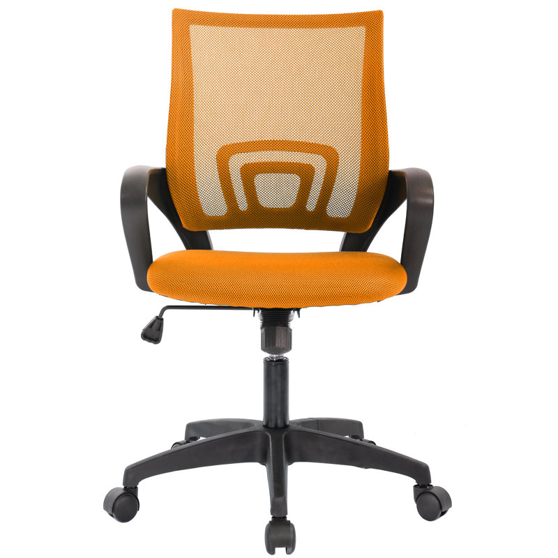 Chaise de travail réglable en hauteur, Orangé