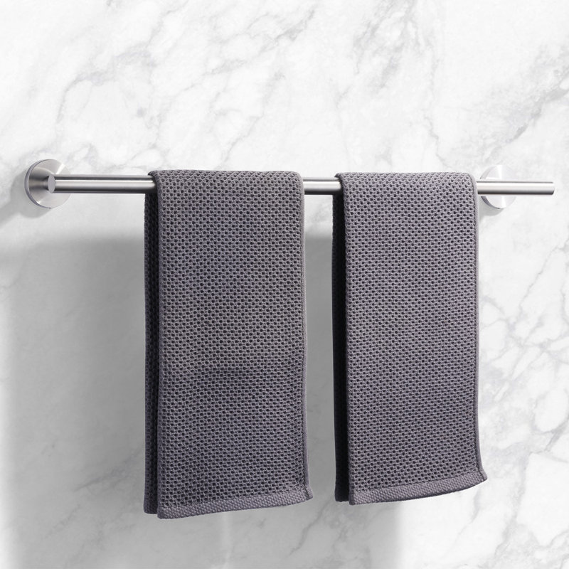 6-Piece Stainless Steel Bathroom Hardware Set in Brushed Nickel, Brushed Nickel